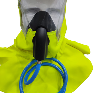 Dispositif de respiration d'évacuation d'urgence (EEBD) en PVC flexible haute performance, capuche à bord auto-scellant pour les pompiers, utilisation industrielle - Product Image 5