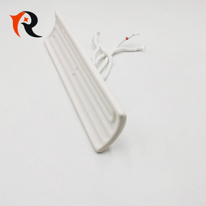 220v <span class=keywords><strong>650w</strong></span> 245*85 मिमी घुमावदार आकार विद्युत सिरेमिक इन्फ्रारेड हीटर के साथ - Product Image 1