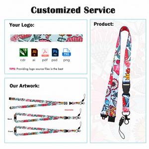Lanyards Personalizados al por Mayor, Sublimados, con Logotipo, de Poliéster, para Teléfono Móvil, Tarjeta de Identificación, Deportes - Product Image 5