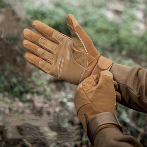 Gants de chasse en gros sous marque privée avec emballage personnalisé – Légers, imperméables, coupe-vent, en cuir et polyester - Product Image 1