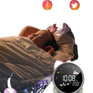 Children's <strong>Alarm</strong> <strong>Clock</strong> New <strong>Alarm</strong> <strong>Clock</strong>, Sleep Training <strong>Alarm</strong> <strong>Clock</strong> Thermohygrometer - Product Image 1