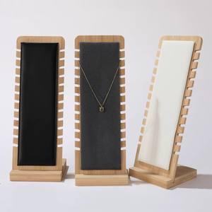 Expositor de Joyería de Madera Ecológico de Alta Calidad con Color Personalizado y Logotipo del Cliente, de China - Product Image 5