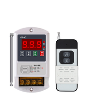 Télécommande intelligente de style 500 mètres pour moteur de pompe à eau 220v Max 10A Current Wireless Remote Light Controller