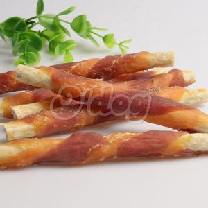 निजी लेबल कुत्ते चउ चिकन और बतख रैप मूंची छड़ी कुत्ते का इलाज करता है पालतू जानवर भोजन सुरक्षित मांस सामग्री - Product Image 4