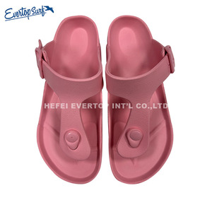 Pantoufles plates décontractées pour femmes, vente en gros, pantoufles de jardin EVA - Product Image 4