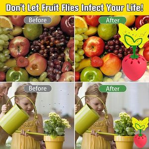 Chingyoo hiệu quả giải quyết gây phiền nhiễu trái cây bay vấn đề với an toàn để sử dụng vuông nhựa trái cây bay bẫy - Product Image 5