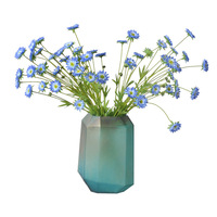 Fleurs artificielles réalistes en soie, mini marguerites et chrysanthèmes à 4 têtes, pour la décoration de salon, les arrangements de mariage et les fournitures florales