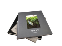 Impression personnalisée de mini-livres photo pour adultes à couverture rigide en lin à bas prix