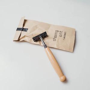 Fabricant de rasoirs de sécurité <span class=keywords><strong>à</strong></span> double tranchant avec manche en <span class=keywords><strong>bois</strong></span> naturel personnalisé pour hommes Vente en gros Rasoir en <span class=keywords><strong>bois</strong></span> - Product Image 3