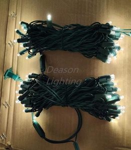 5mm guirlande lumineuse extérieure 110V 100 Led 4 "espacement <span class=keywords><strong>Mini</strong></span> 5MM scintillant clignotant guirlandes lumineuses pour la décoration d'arbre de noël - Product Image 6