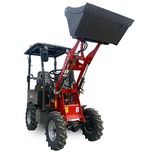 Front End Mini Elektrik Pertanian Kecil Murah Penjualan Ringkas Penjualan Penuh Pemuat Roda Cadangan - Product Image 2