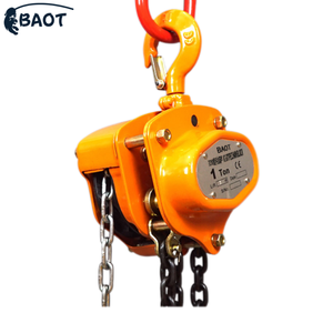 VC-B loại hướng dẫn sử dụng <span class=keywords><strong>hoist</strong></span> tam giác nhỏ Palăng xích với G80 thép chuỗi cho công cụ nâng 1 tấn và 3 mét - Product Image 2