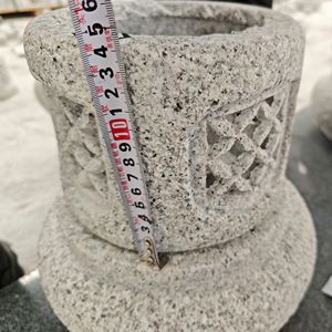 Lanterne <span class=keywords><strong>de</strong></span> jardin japonaise sculptée à la main en gros, lampe en <span class=keywords><strong>pierre</strong></span> pagode MISAKI personnalisée pour la décoration paysagère extérieure - Product Image 5