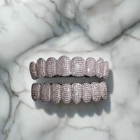Grilles dentaires de luxe en argent 925 avec moissanite certifiée IGI pour hommes et femmes – Bijoux de sourire à fort impact, style accrocheur pour les fêtes
