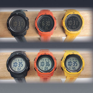 Montre numérique de sport étanche à double fuseau horaire avec alarme, chronomètres, minuterie - Product Image 4