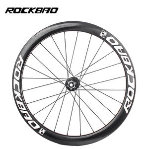 Jeu de roues de route en carbone Rockbao 700C 50 mm, frein à disque, léger, pour vélo de route - Product Image 1