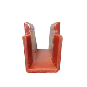 Thang máy xe hướng dẫn Giày (thấp hơn) cho 16mm hướng dẫn đường sắt (màu đỏ) - Product Image 4