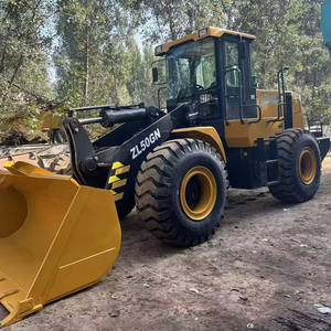 รถตักล้อยางมือสอง ZL50GH 5 ตัน พร้อมเครื่องยนต์ เกียร์ ปั๊ม และลูกปืนเดิมๆ ราคาถูก มีสินค้าในสต็อกที่เซี่ยงไฮ้ ขาย - Product Image 1