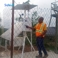 Système de surveillance de la qualité de l'air Safewill Wholesale ES80A-A6, analyseur multi-gaz industriel extérieur pour PM2.5, SO2, NO2, H2S, CO