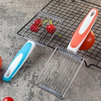 Trancheuse à œufs en acier inoxydable, coupe-viande, déchiqueteuse de tomates, outil manuel pour trancher les fruits et légumes