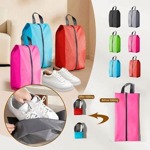 Waterproof Travel Shoes Storage <b>Bag</b> Portable Shoe Cover With Zipper Pouch Nylon Closet Shoes Sorting <b>Bag</b> Organizer <b>Bag</b> - Product Image 3