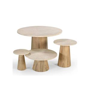 Mesa de Comedor Moderna Minimalista de Madera, Muebles para Comedor, Hogar, Cocina, Apartamento, Restaurante, Hotel, Suministro de Fábrica - Product Image 1