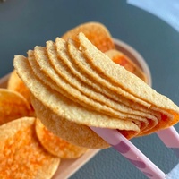 Meilleure Vente Alimentaire : Chips de Pommes de Terre Pringles, Snack en Boîte, Croustillant, Saveurs Variées, 180g, Aliment Frit Soufflé, Snacks Exotiques en Boîte