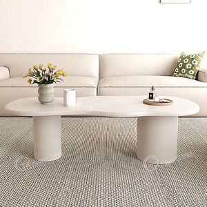 Mobilier moderne pour le salon <span class=keywords><strong>table</strong></span> de <span class=keywords><strong>cocktail</strong></span> minimaliste <span class=keywords><strong>scandinave</strong></span> en mdf <span class=keywords><strong>table</strong></span> basse de forme irrégulière - Product Image 5
