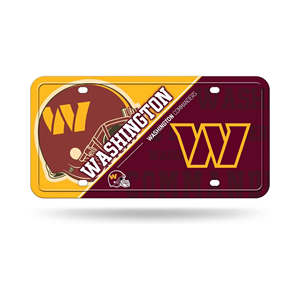 32 Nflteams Voetbal Custom <span class=keywords><strong>Washington</strong></span> Commandanten Metalen Auto Tag Aluminium Kentekenplaat Aluminium Groot Voor Vrachtwagen/Auto/Suv - Product Image 1