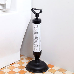 <span class=keywords><strong>Déboucheur</strong></span> manuel puissant et écologique pour toilettes et éviers – Outil de plomberie à ventouse - Product Image 2