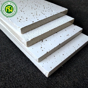 Panneau de plafond panneau de plafond léger acoustique faux plafond matériel fibre minérale carré ISO moderne CN;TIA thaïlande/<span class=keywords><strong>malaisie</strong></span> - Product Image 1