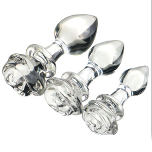 <span class=keywords><strong>Plug</strong></span> anale in <span class=keywords><strong>vetro</strong></span> rosa trasparente per il piacere sessuale femminile, masturbazione, perline, dildo in <span class=keywords><strong>vetro</strong></span> per adulti - Product Image 6