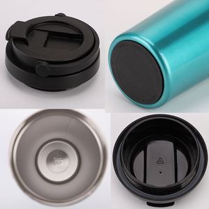 Nouvelle Tasse de Voyage en Gros Personnalisable Réutilisable en Acier Inoxydable avec Couvercle en Plastique pour Café Espresso Latte, Logo Personnalisé, Caneca L - Product Image 4