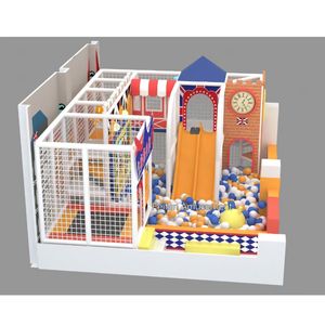 Aire de jeux intérieure Ensembles de jeux souples Aire de jeux intérieure pour enfants Petit parc d'attractions intérieur Équipements de jeux souples pour enfants - Product Image 6