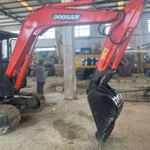 Nouveau prix pour la pelle hydraulique sur chenilles DoosanDH55 d'occasion en bon état adaptée au creusement de la construction/de l'agriculture - Product Image 6