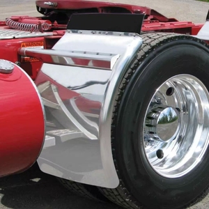 <span class=keywords><strong>Pino</strong></span> 38 x 24 pouces, garde-boue en acier inoxydable, super longs, avec montage triangulaire - Product Image 3