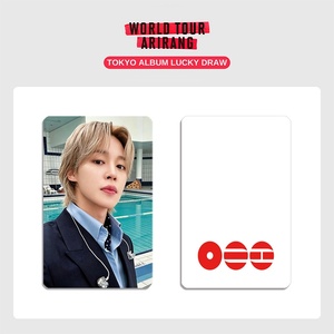 Tarjeta de Edición Especial del Tour por EE. UU. de ARIRANG JP, Jungkook, <span class=keywords><strong>Jimin</strong></span>, <span class=keywords><strong>Suga</strong></span>, J-Hope, RM, Jin, Juego de 7 Tarjetas Selfie, Tarjeta de Moda para Fans de BTS - Product Image 6