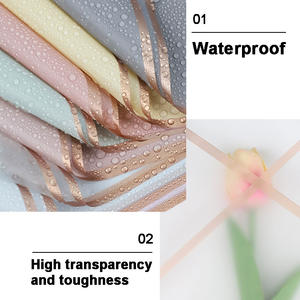 20 शीट/बैग 58*58 सेमी नई डिजाइन वाटरप्रूफ फ्लोरिस्ट पेपर - Product Image 4