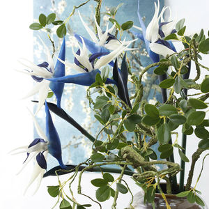 Arreglos florales artificiales baratos para decoración del hogar, flor grande de pájaro del paraíso, para decoración del hogar, en forma de pájaro - Product Image 5