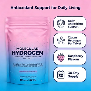 Compresse di Acqua LUVVITA per il Ripristino Energetico Quotidiano, 12 PPM di Idrogeno Antiossidante, Integratore per la Salute degli Adulti - Product Image 2