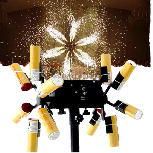Machine électronique de rotation de gâteau de système de mise à feu à télécommande de moulin à vent de pyro pour la représentation d'étape pour des anniversaires de Noël de mariage - Product Image 4