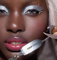 Palette de gloss et crème pour les lèvres Private Label Lip Link, blush teinté, porte-clés argenté, Shegla Berry Pop Cheek Glow, baume à lèvres