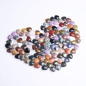 30Mm Chakra Reiki Chữa Bệnh Tinh Thể Giảm Tim Cabochon Đá Thạch Anh Tím Thạch Anh Hồng Thạch Anh Trang Trí Nội Thất Tình Yêu Trái Tim Thủ Công Mô Hình Quà Tặng - Product Image 4