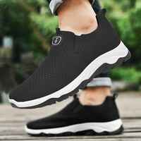 Chaussures de course décontractées pour hommes, imperméables, à lacets, rembourrées, légères et confortables, avec doublure en coton