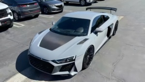 Capot en fibre de carbone pour la nouvelle <span class=keywords><strong>Audi</strong></span> <span class=keywords><strong>R</strong></span> 8 capot modifié de haute qualité - Product Image 2