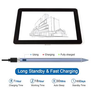 แท็บเล็ตแบบชาร์จไฟได้ Pro USB-B หน้าจอสัมผัส<span class=keywords><strong>ปากกา</strong></span>สไตลัสสากลสําหรับสมาร์ทโฟน Android iOS - Product Image 5