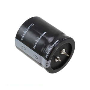 ตัวแทนจำหน่ายอย่างเป็นทางการ ตัวเก็บประจุแบบ Through Hole 2200 uF CAP ALUM 2200UF 20% 200V SNAP TH LLG2D222MELC40 - Product Image 1