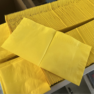 Nhà Sản Xuất 2025 Bán Sỉ Tùy Chỉnh Màu Đánh Giấy Khăn Ăn 1-2 Lớp Khăn Giấy Tiệc Cưới Bảng Khăn Ăn Bữa Ăn Tối 38*42Cm - Product Image 4