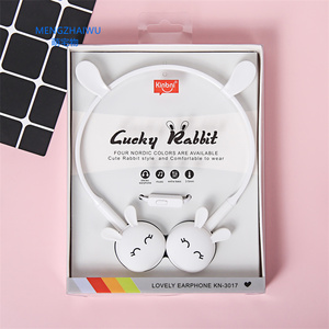Auriculares electrónicos de dibujos animados para niñas, con cable, Clase en línea, para videojuegos, novedad de <span class=keywords><strong>2021</strong></span> - Product Image 4