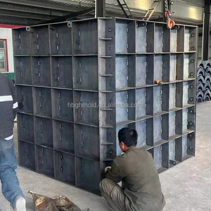Chine Fabricant GUANGHONG Moule de puits d'inspection de coffrage en acier préfabriqué en béton <span class=keywords><strong>pour</strong></span> mur, dalle, colonne - Product Image 5